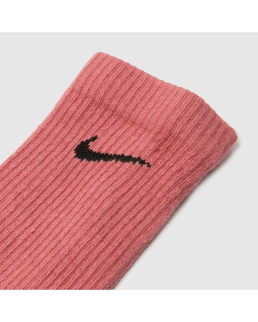 Nike Blue Everyday Crew Socks 6 Pack