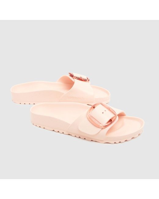 Birkenstock Pink Madrid Big Buckle Sandals