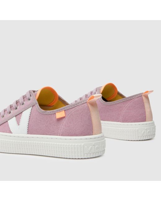 Victoria Pink 1916 Re-edit Lona Trainers In