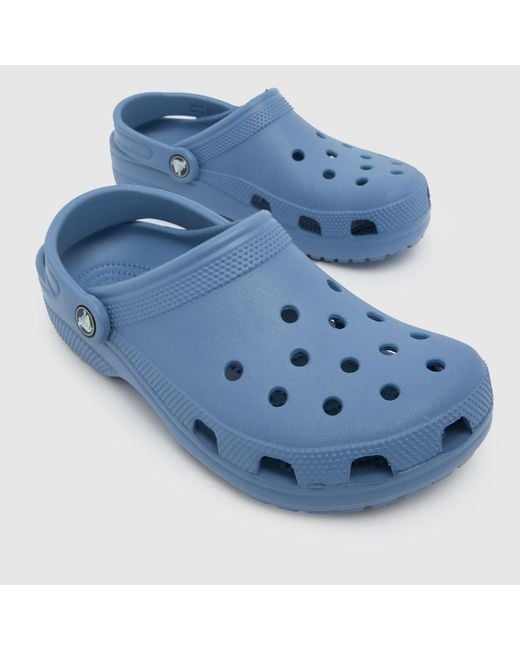 CROCSTM Blue Classic Clog Sandals
