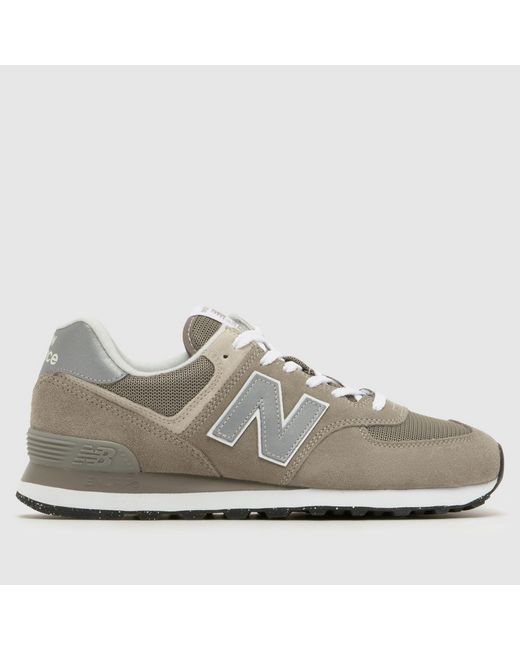 New Balance Gray 574 Trainers for men