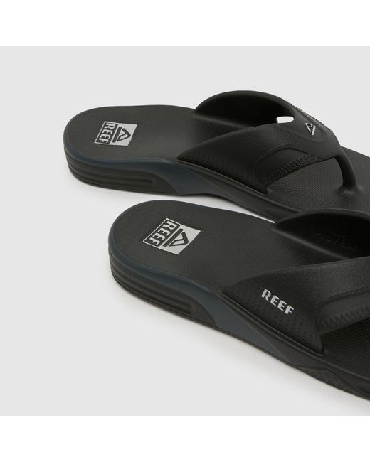 Reef Black Fanning H20 Sandals for men
