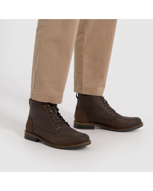 Barbour Brown Deckham Boots, Size: 7 (Eu 41) for men