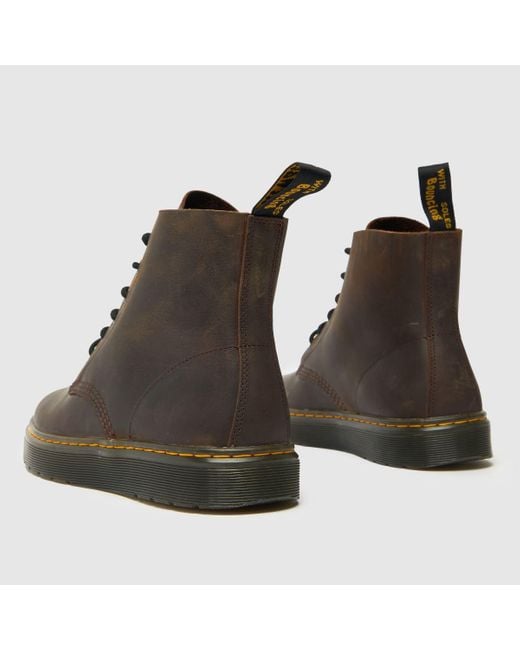 Dr. Martens Brown Thurston Chukka Boots In for men