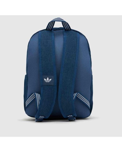 Adidas Blue Denim Backpack