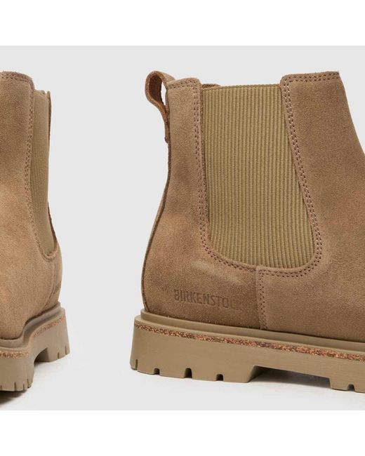 Birkenstock Brown Highwood Slip On Boots In