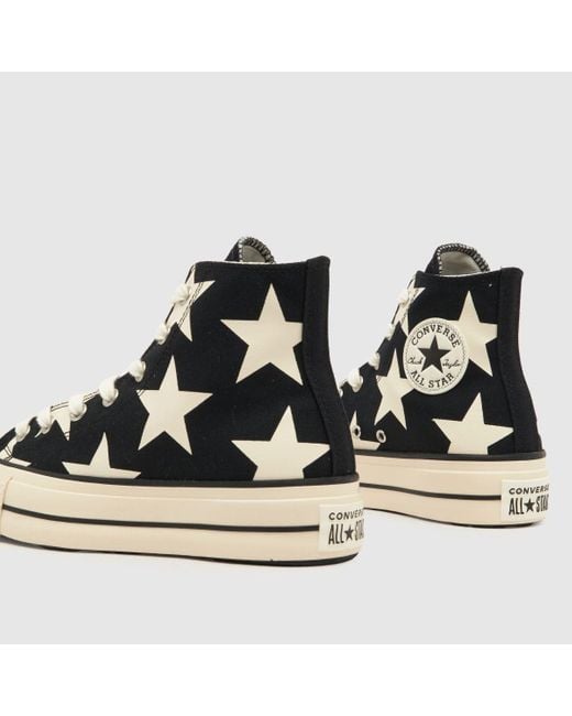 Converse Blue All Star Lift Hi New Form Trainers In