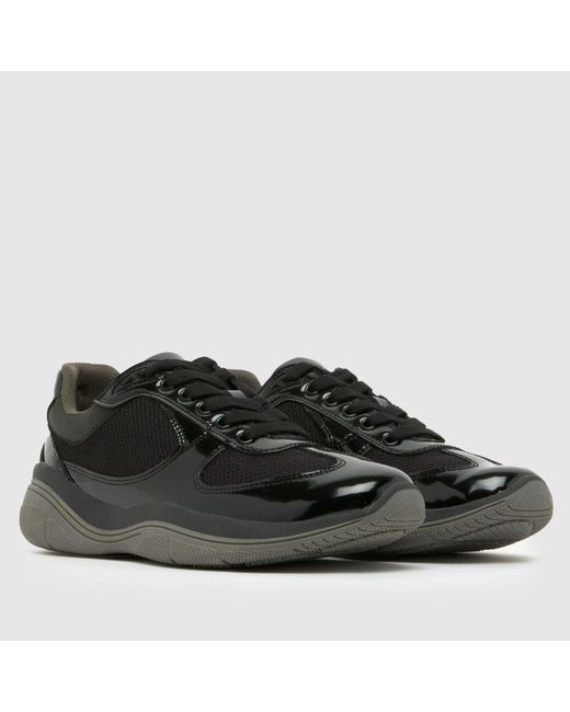 Steve Madden Black Prevale Trainers for men