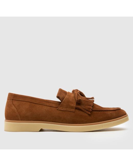 Schuh Brown Reggie Loafer Shoes for men