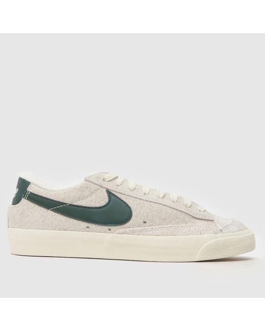 Nike Gray Blazer Low 77 Vintage Trainers