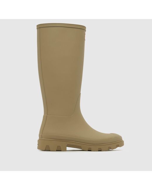 Hunter Green Downpour Tall Boots