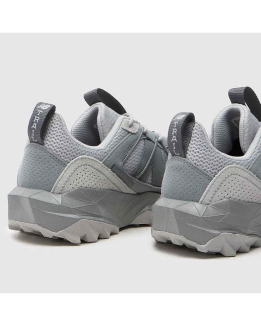 New Balance Gray Tektrel Trainers for men
