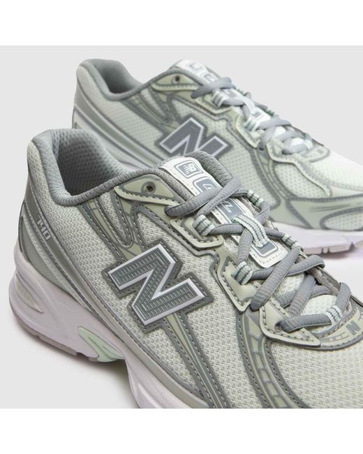 New Balance Gray 740 Trainers