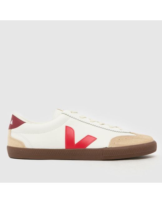 Veja Pink Volley Trainers for men
