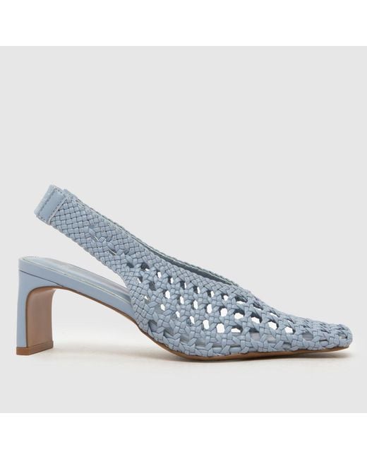 Schuh Blue Saturday Woven High Heels