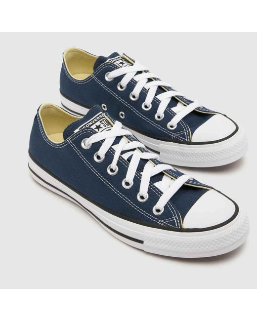 Converse Blue All Star Ox Trainers