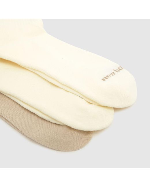 New Balance Natural Everyday Crew Socks 3Pk