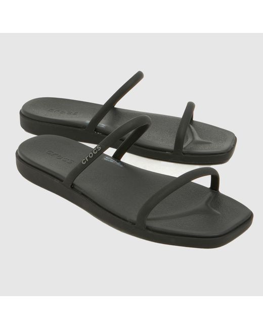 CROCSTM Black Miami Two Strap Sandals