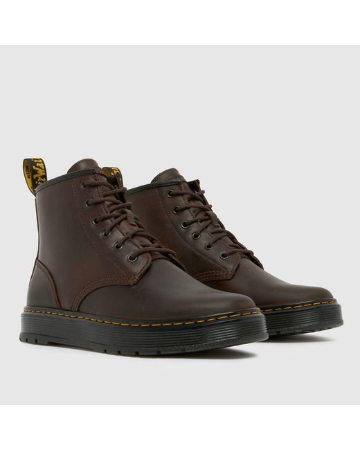 Dr. Martens Brown Brookline Chukka Boots for men