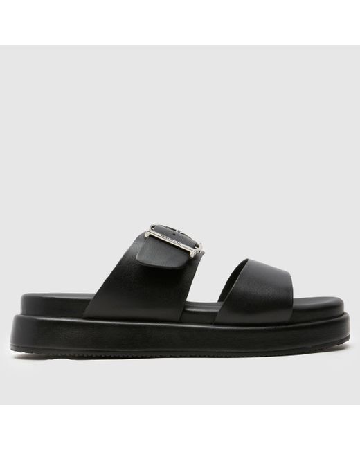 Barbour Black Adele Sandals