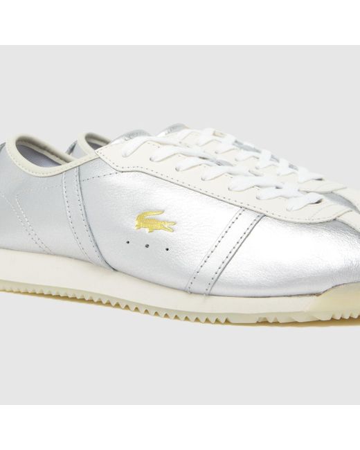 Lacoste White Club Low Trainers