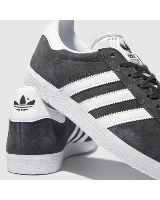 mens grey gazelle trainers