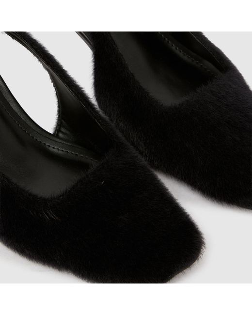 SIMMI Black Dorothy Kitten Low Heels