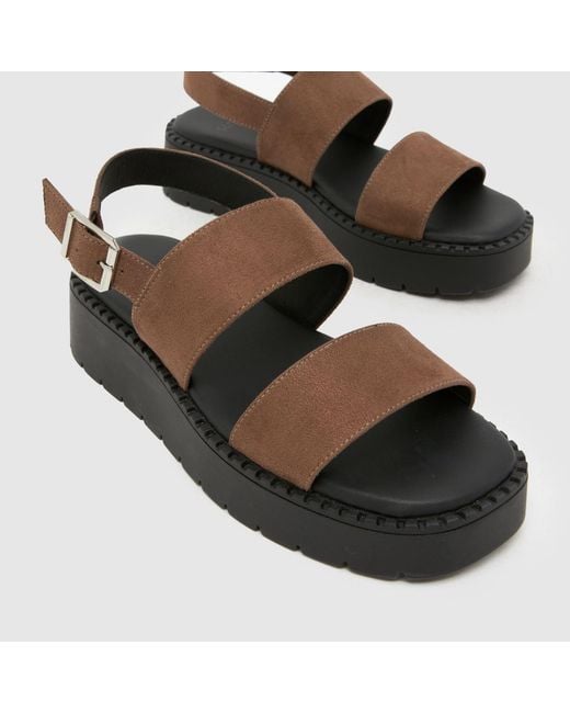 Schuh Brown Tuscany Chunky Sandals