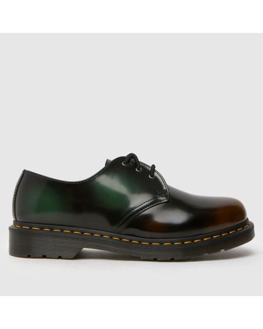 Dr. Martens Black 1461 Brush Off Shoes for men