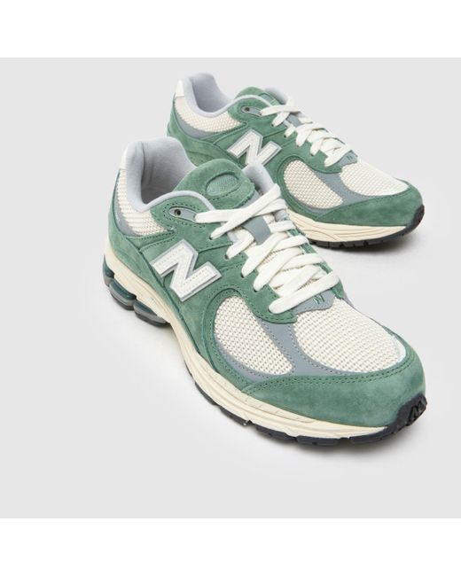 New Balance Green 2002R Trainers
