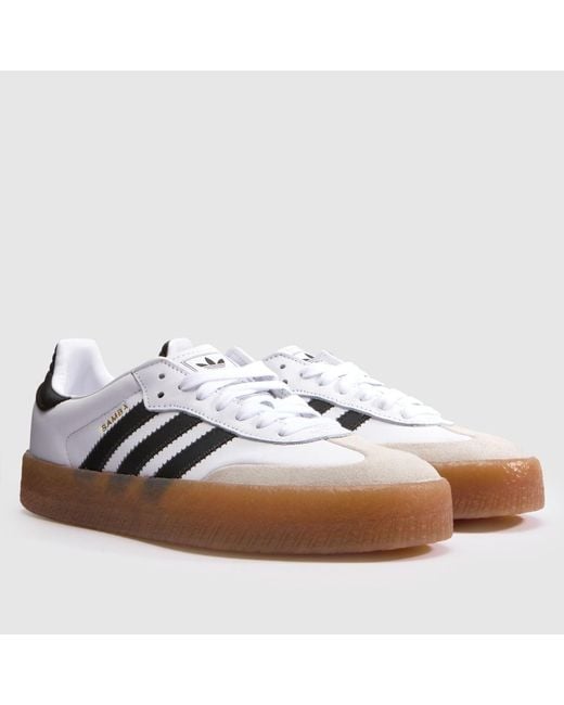 Adidas Blue Sambae Trainers