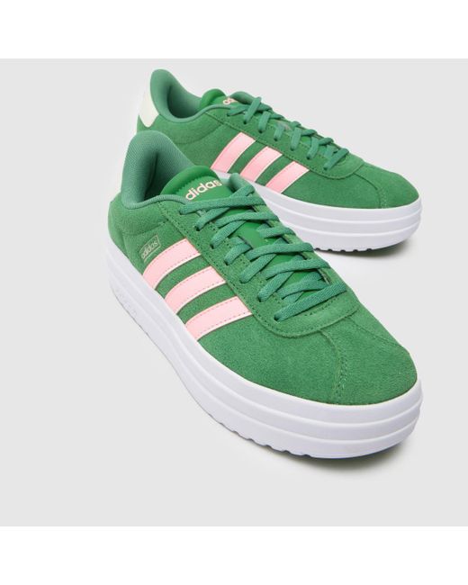 Adidas Green Vl Court Bold Trainers