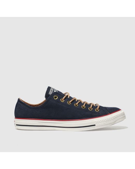 Converse Blue All Star Earthy Buck Ox Trainers for men