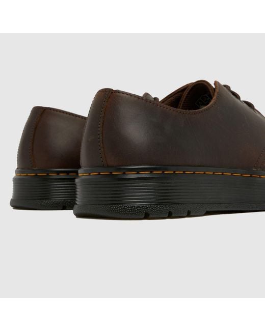 Dr. Martens Brown Brookline Lo Shoes for men