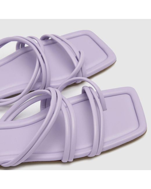 Schuh Purple Tanga Tie Sandals