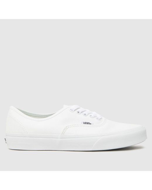 Vans White Authentic Trainers