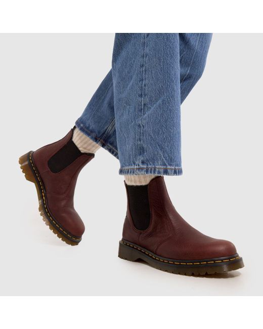 Dr. Martens Brown 2976 Chelsea Boots In