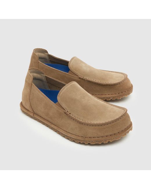 Birkenstock Natural Utti Slip On Leve Shoes for men