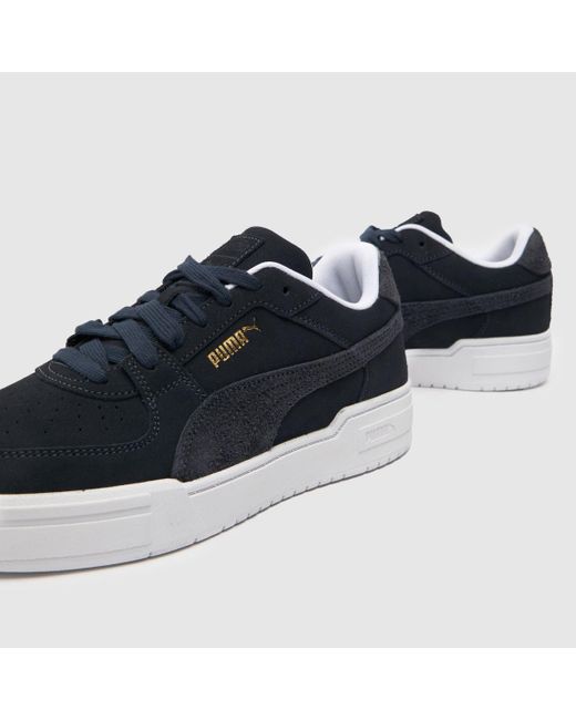 PUMA Blue Ca Pro Suede Mix Trainers In for men