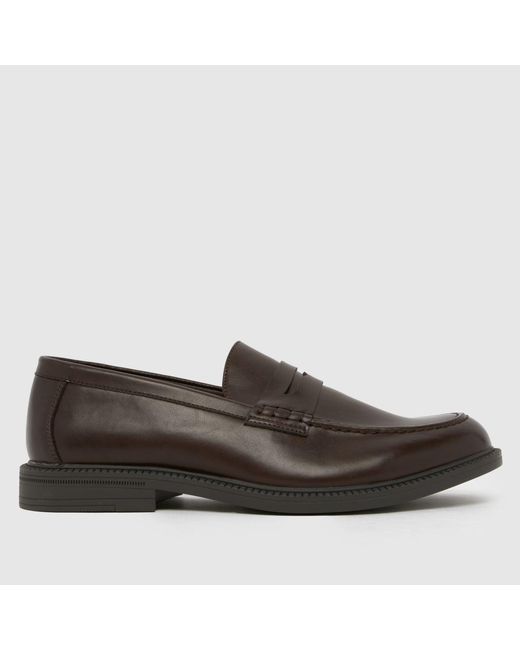 Schuh Brown Reagan Loafer Shoes for men