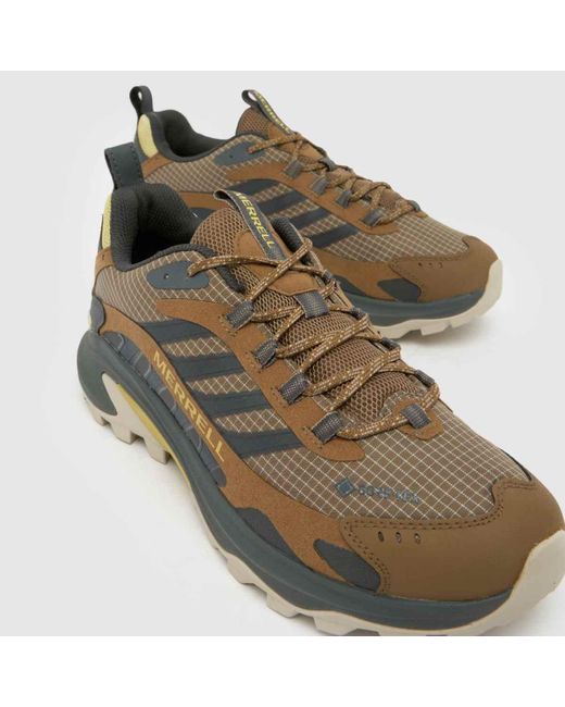 Merrell Green Moab Speed 2 Gore-Tex Trainers for men