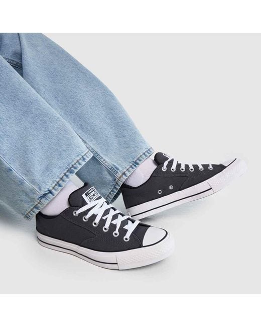 Converse Black All Star Malden Ox Trainers for men
