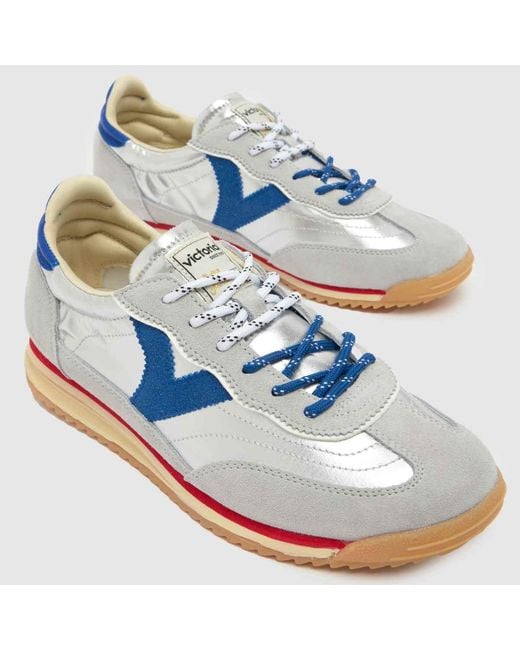 Victoria Blue Saturno Trainers