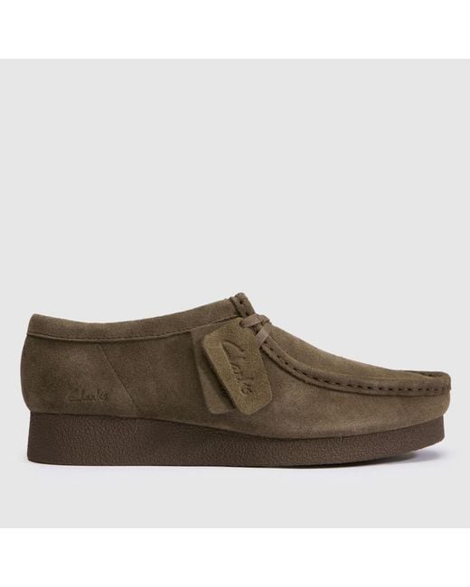 Clarks Brown Wallbee Evo Flats