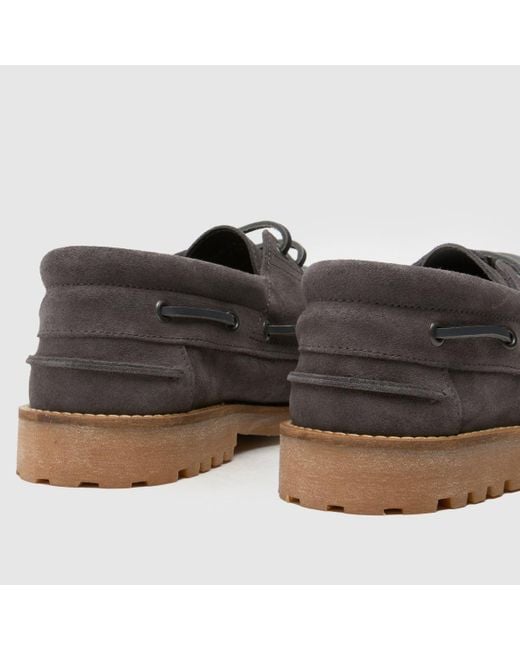 Schuh Brown Princeton Boat Shoes for men