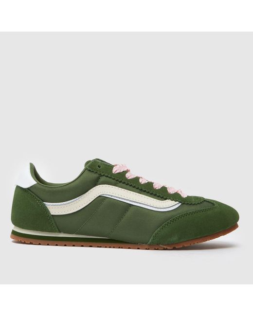 Vans Green Super Lowpro Trainers