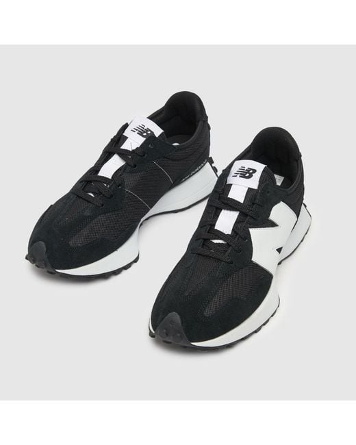 New Balance Black 327 Trainers for men