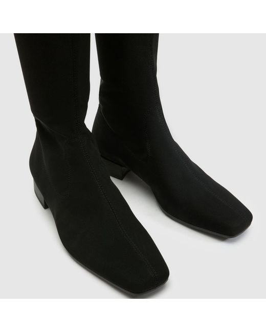 Vagabond Black Shoemakers Mona Stretch Knee Boots