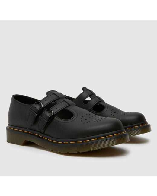 Dr. Martens Black 8065 Mary Jane Flats