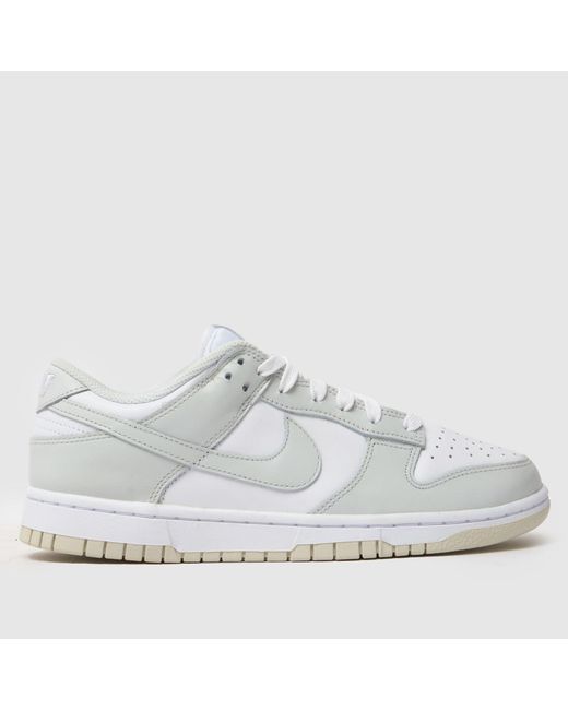 Nike White Dunk Low Trainers